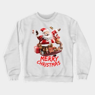 Christmas Santa Crewneck Sweatshirt